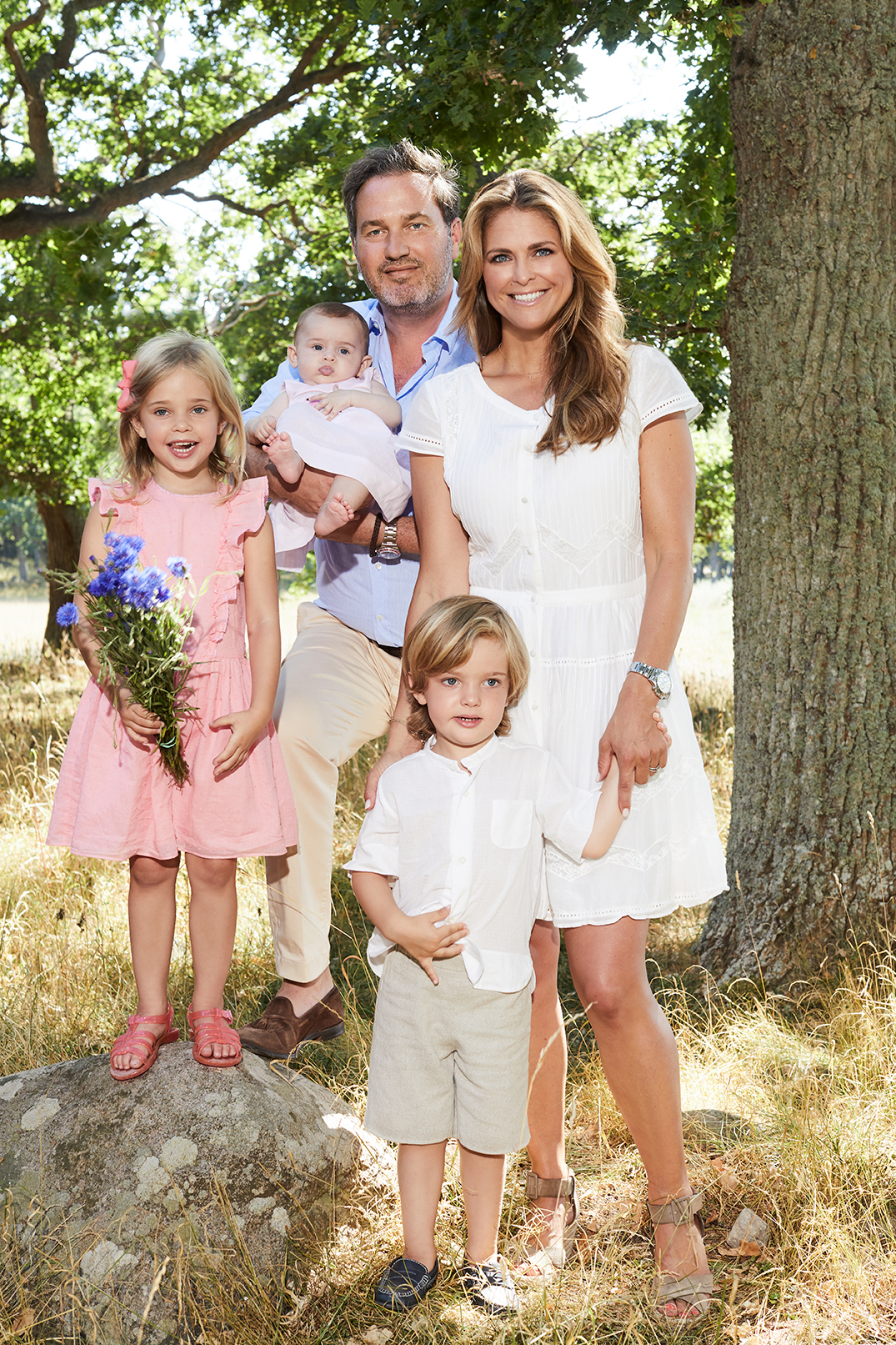 H.K.H. Prinsessan Madeleine / HRH Princess Madeleine / Herr Christopher O’Neill / Mr. Christopher O’Neill / H.K.H. Prinsessan Leonore / HRH Princess Leonore / H.K.H. Prins Nicolas / HRH Prince Nicolas / H.K.H. Prinsessan Adrienne / HRH Princess Adrien